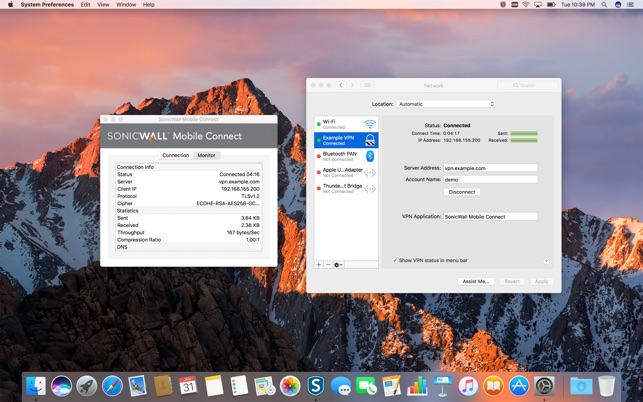 download sonicwall vpn client for mac